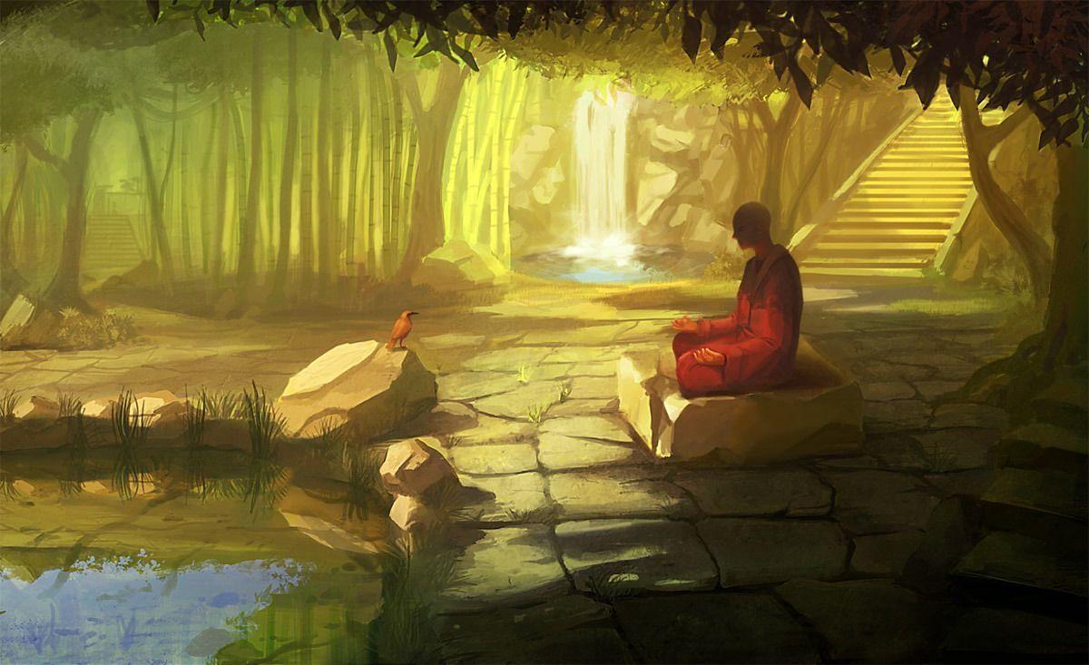 Wallpaper For > Buddha Meditation Wallpaper