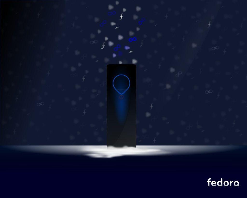 Download Fantastic Super Cool Fedora Linux Fedora Blue Wallpaper