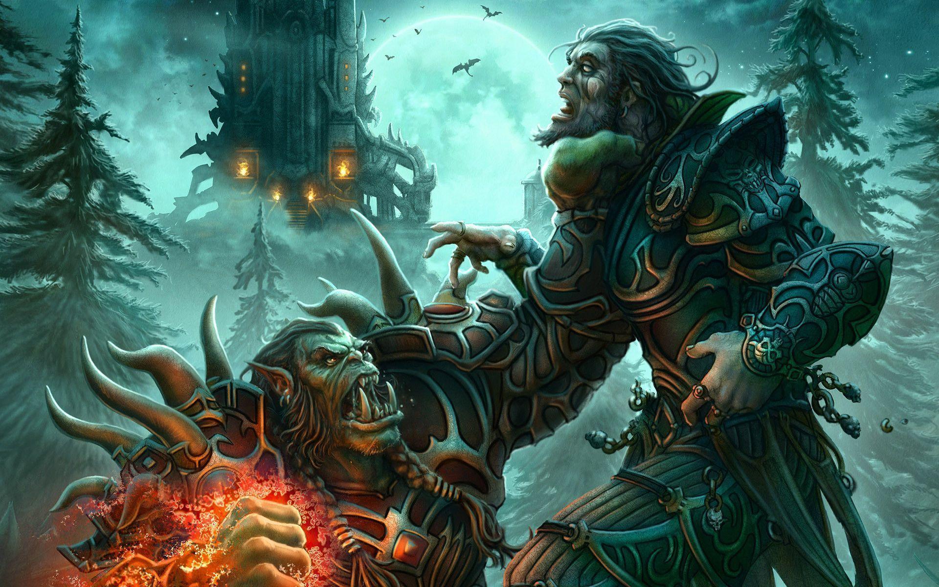 World Of Warcraft Orc Full HD Gaming Wallpaper HD Game
