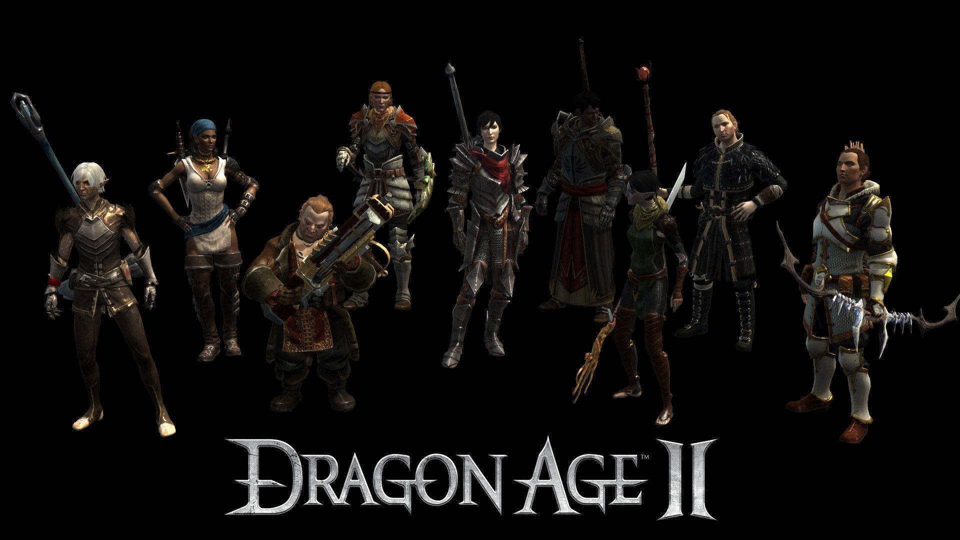 Dragon age 2 cover wallpaper 4
