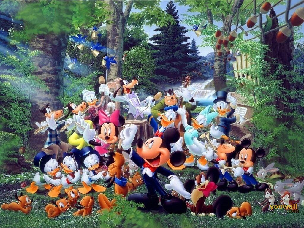 Free Disney Cartoon Wallpaper