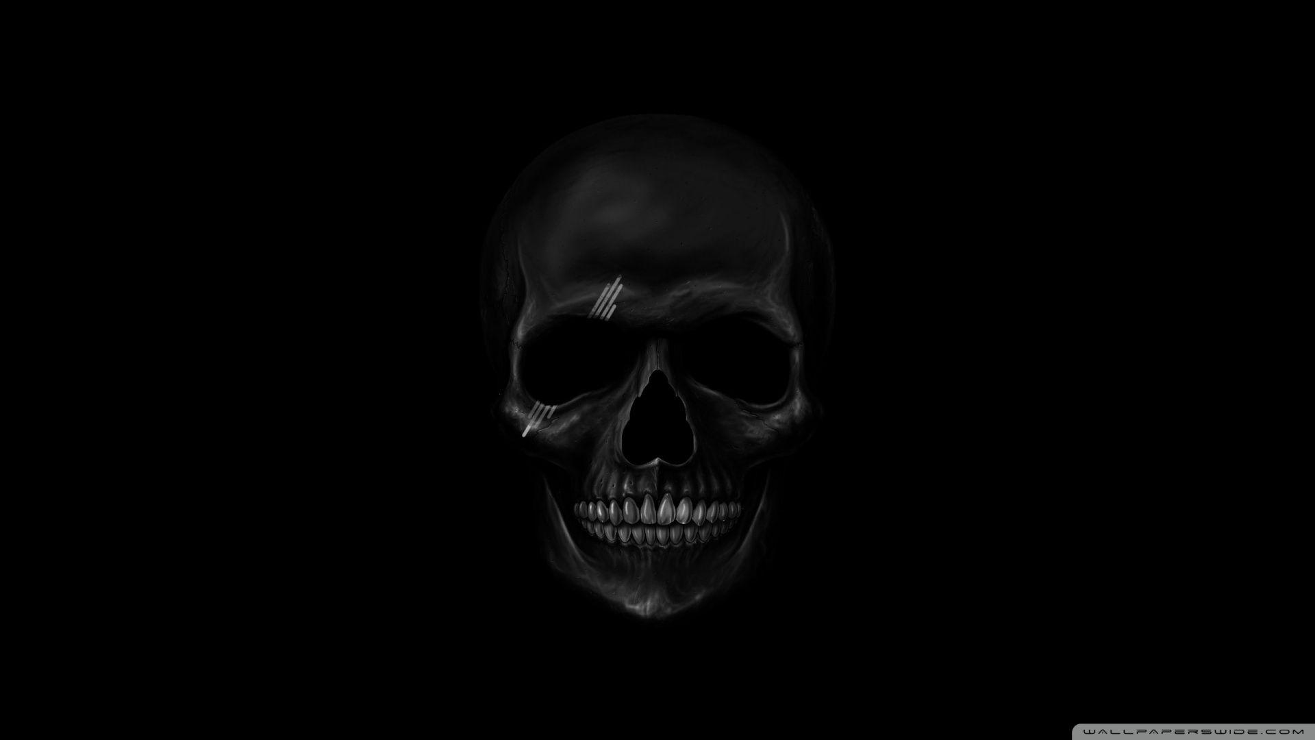 Download Black Skull Wallpaper 1920x1080