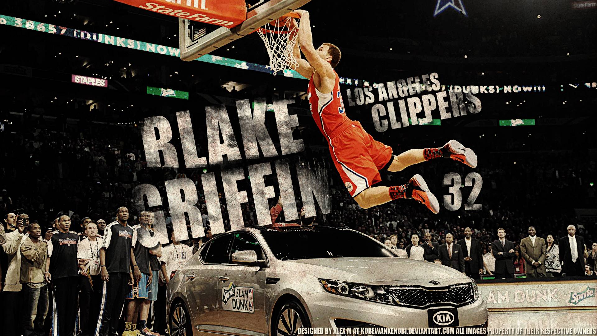 Wallpaper For > Blake Griffin iPhone Wallpaper