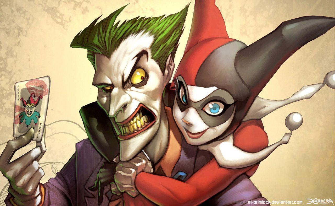 image For > Harley Quinn And Joker Wallpaper