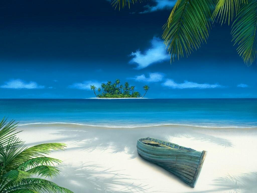 3D Beach Wallpapers - Wallpaper Cave