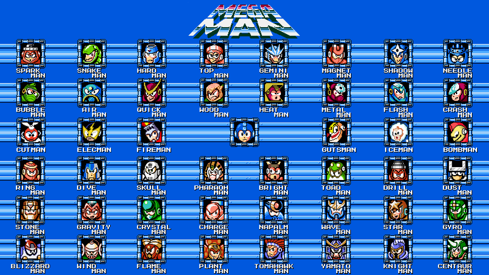 Megaman 1 Wallpaper