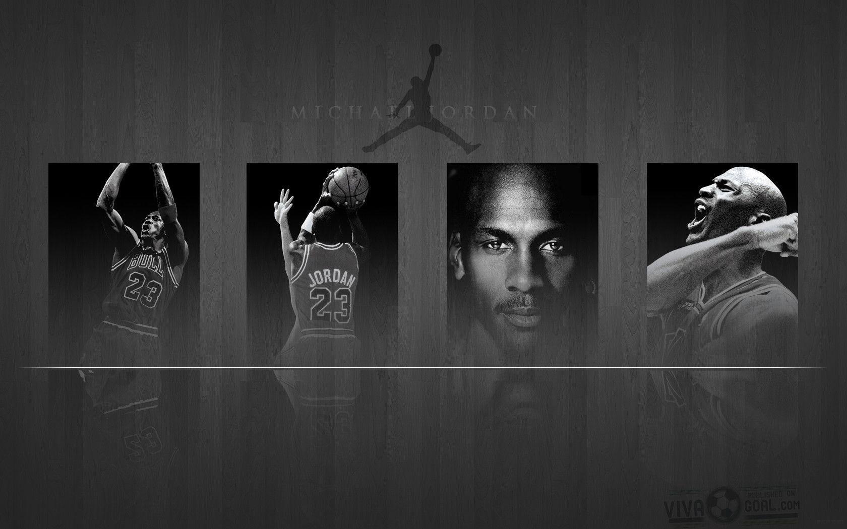 Michael Jordan Logo. 3D Widescreen 2 HD Wallpaper. Hdimges