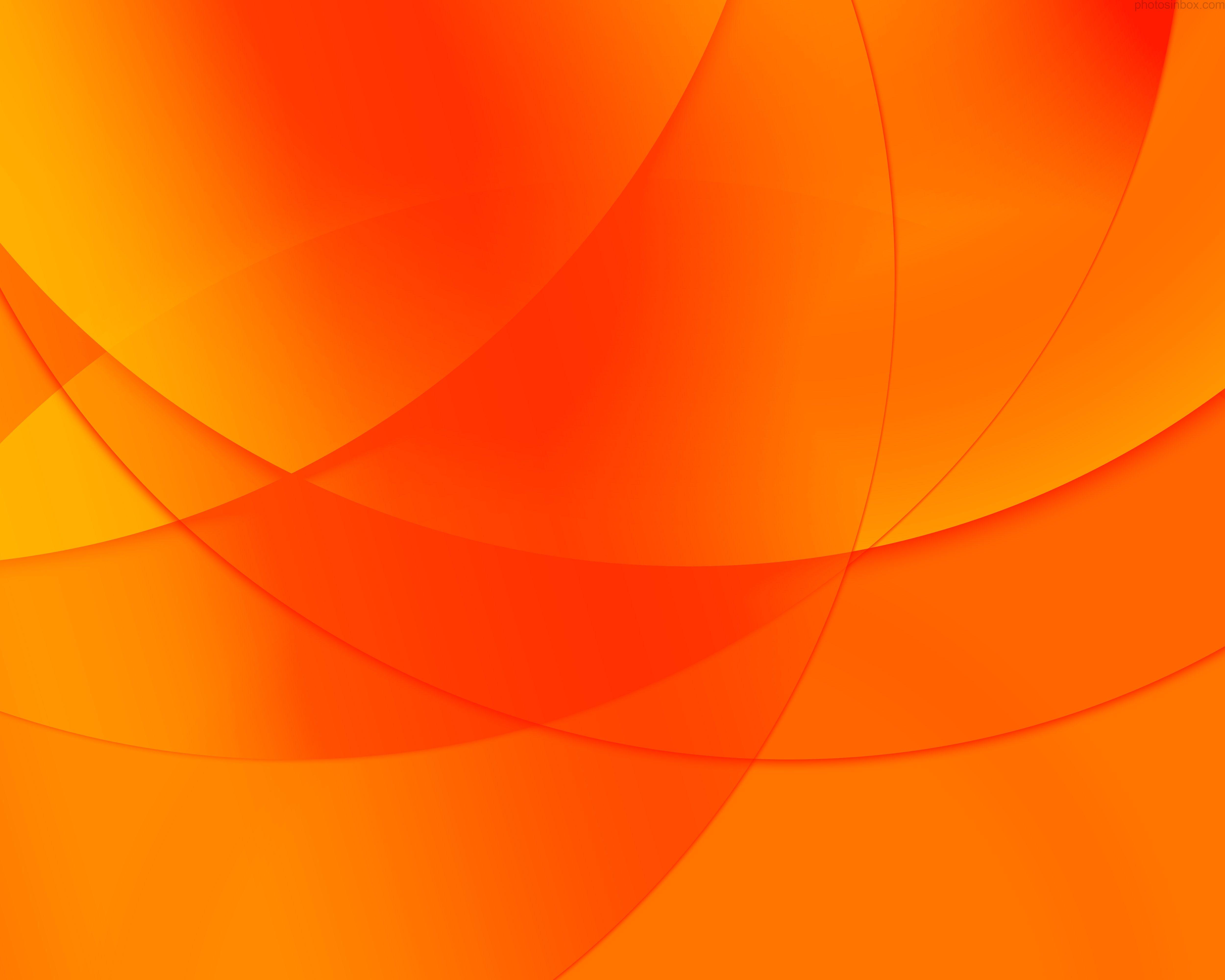 Abstract glowing orange background