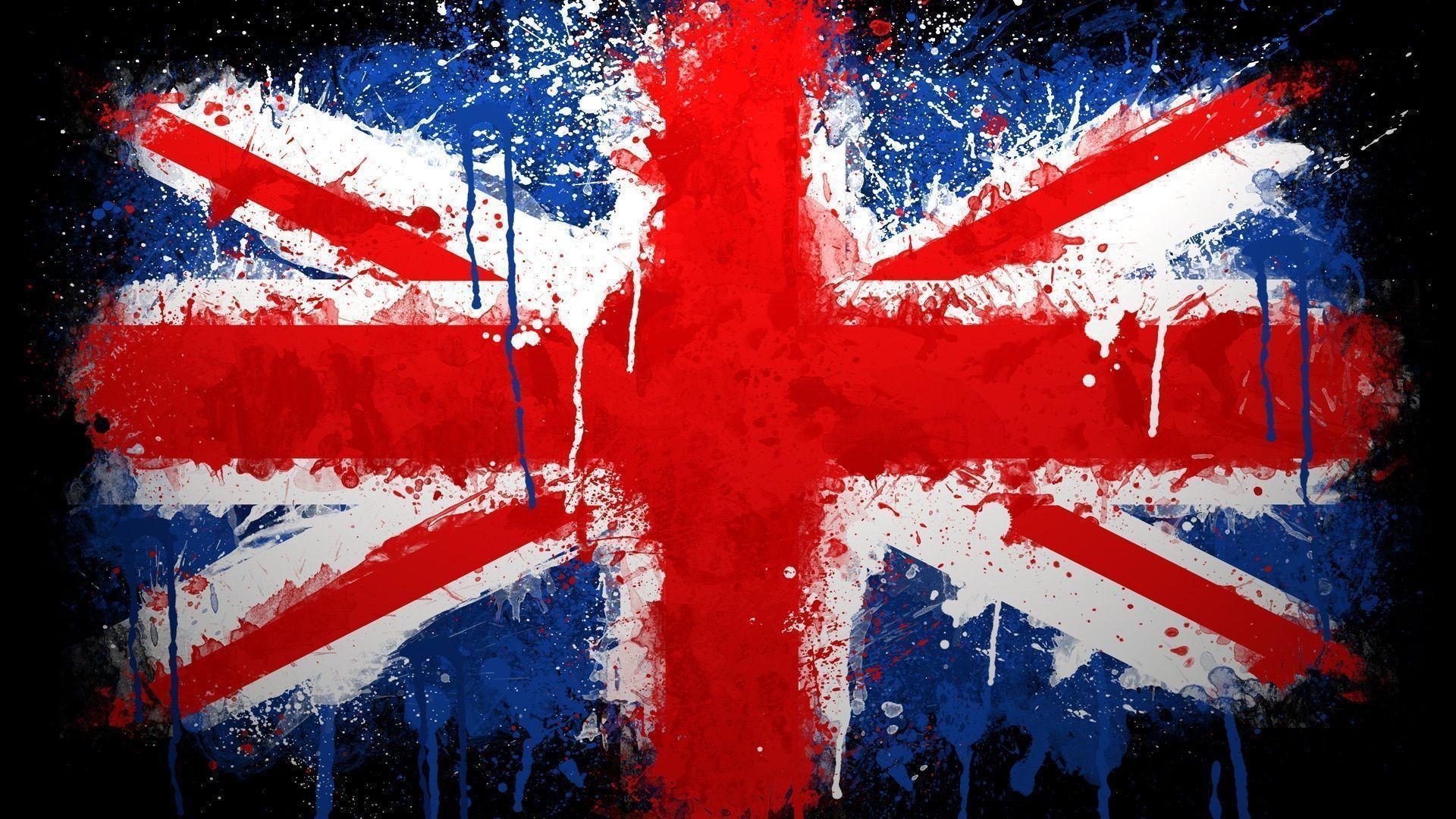Wallpaper For > Vintage British Flag Background