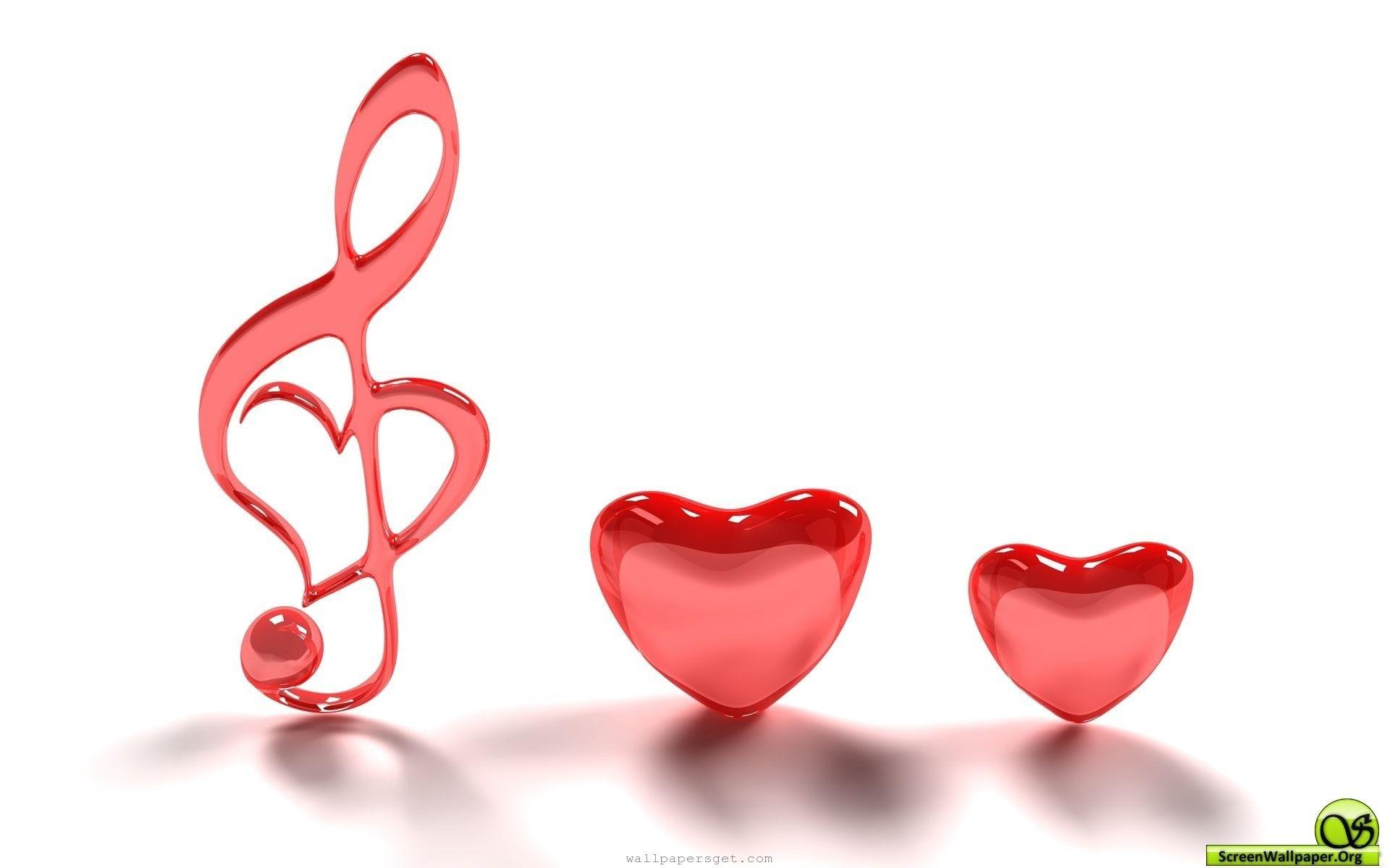 Wallpaper For > 3D Heart Wallpaper Free Download