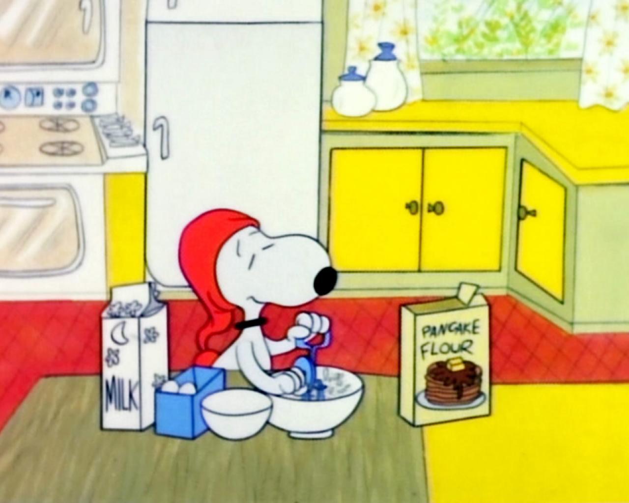 Peanuts Snoopy Wallpaper Free For iPhone