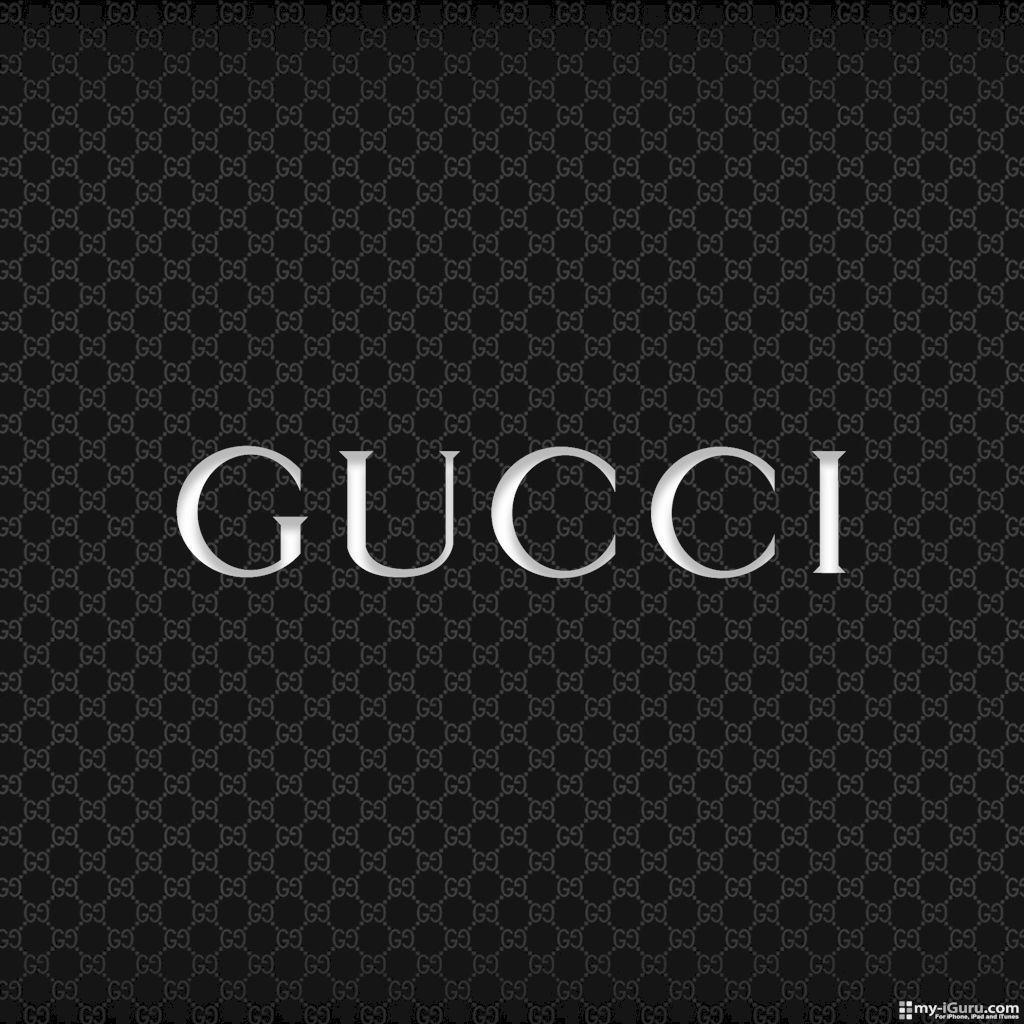 Gucci Black Brand Logo HD Wallpaper