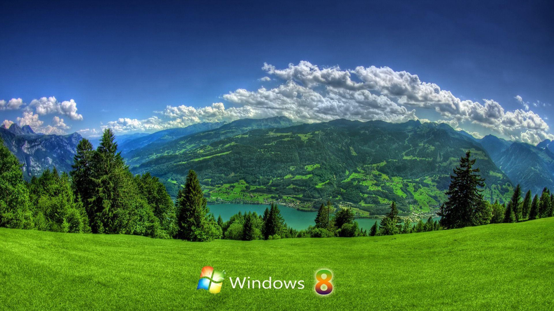 Landscape Windows 8 Exclusive HD Wallpaper #