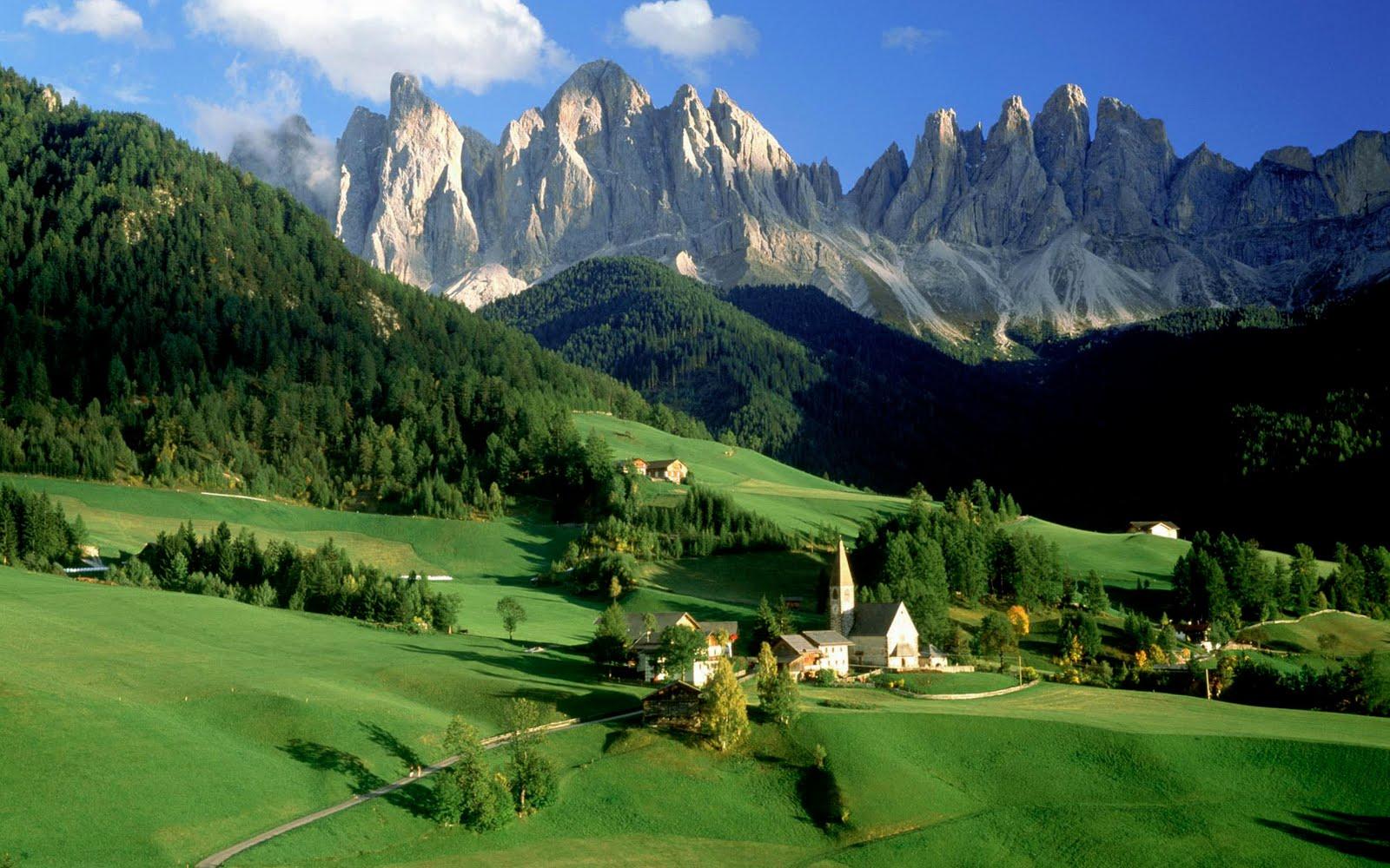 Beautiful wallpaper: Italian Landscape desktop wallpaper