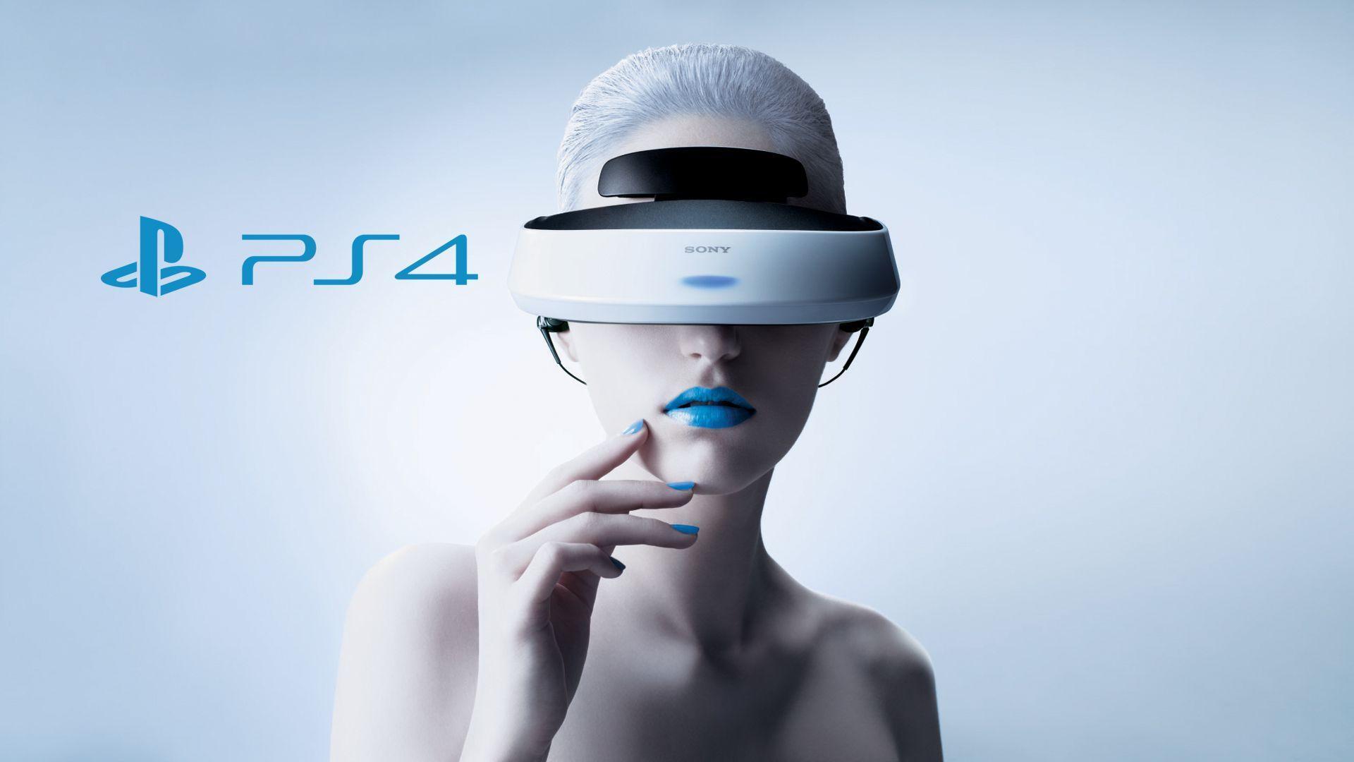 Download PS4 Virtual Reality Headset Logo HD Wallpaper