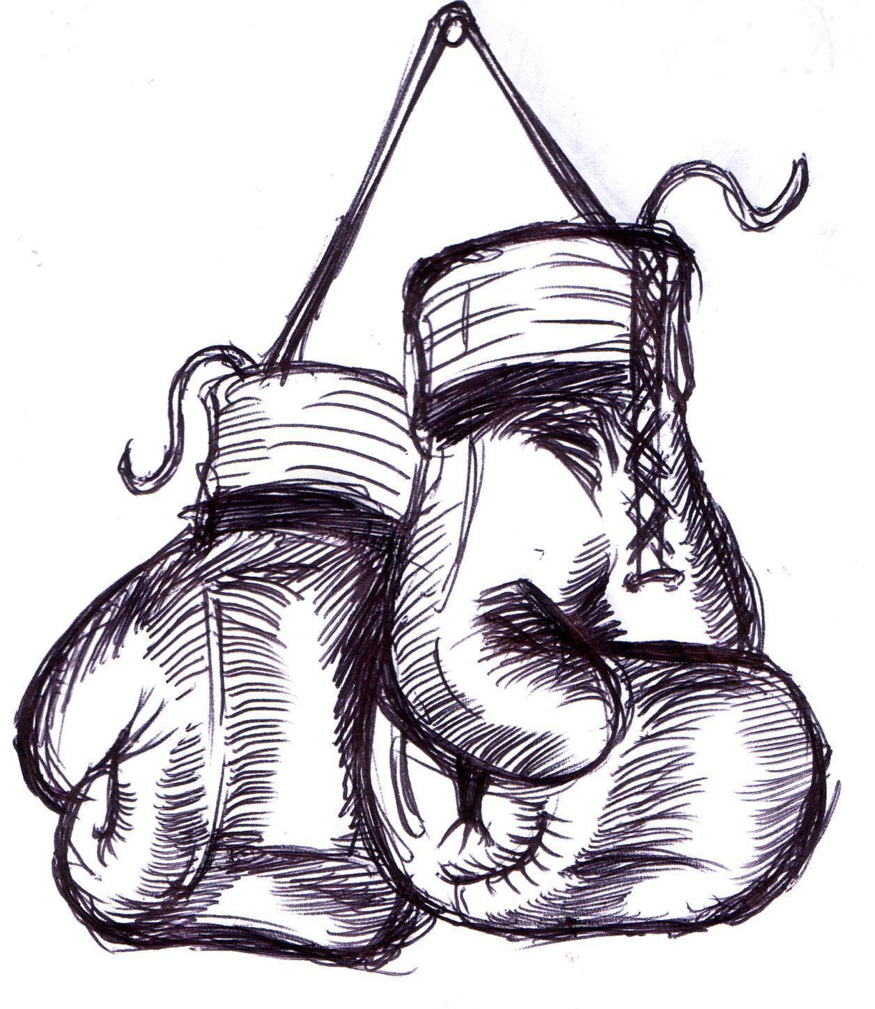 image For > Hanging Boxing Gloves Wallpaper