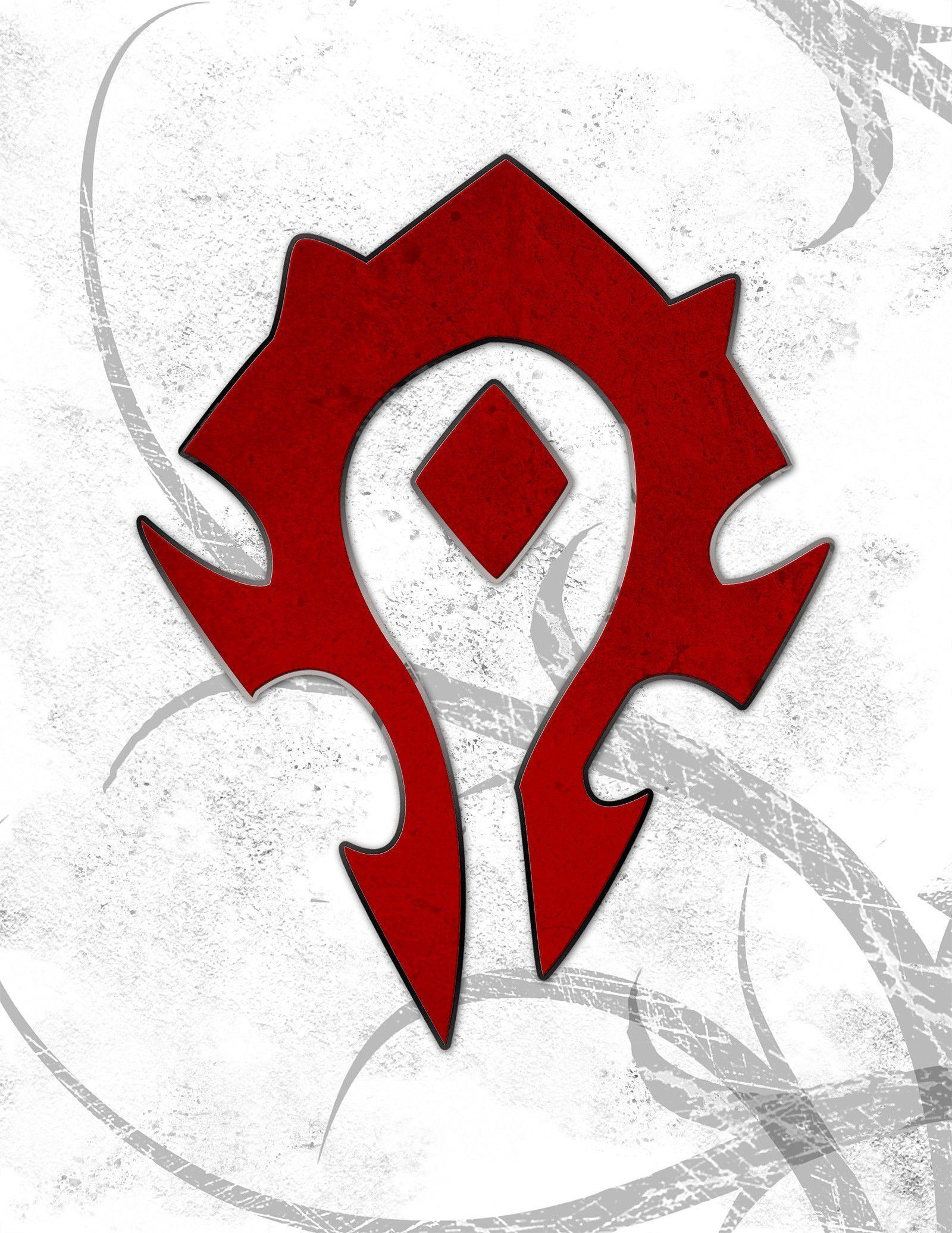 image For > World Of Warcraft Horde Logo