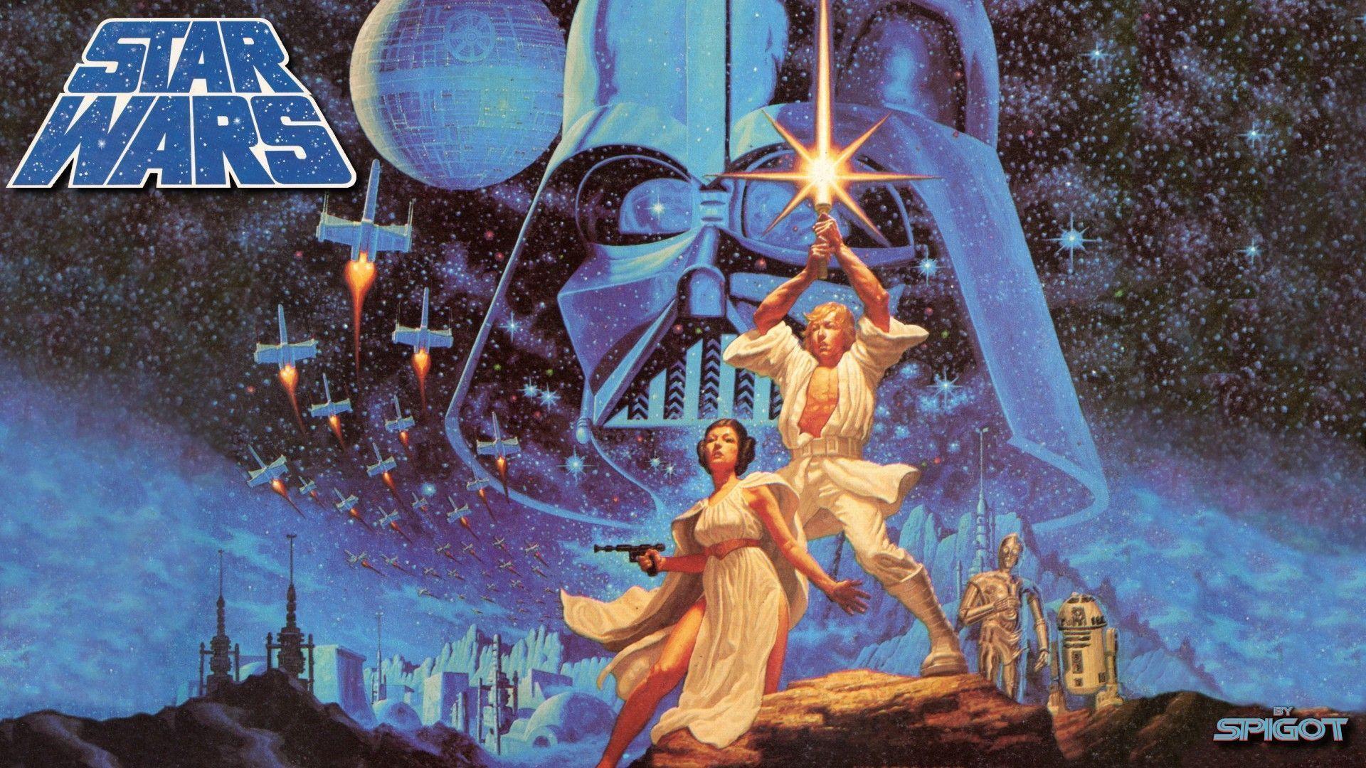 New Classic Star Wars Wallpaper. George Spigot&;s Blog