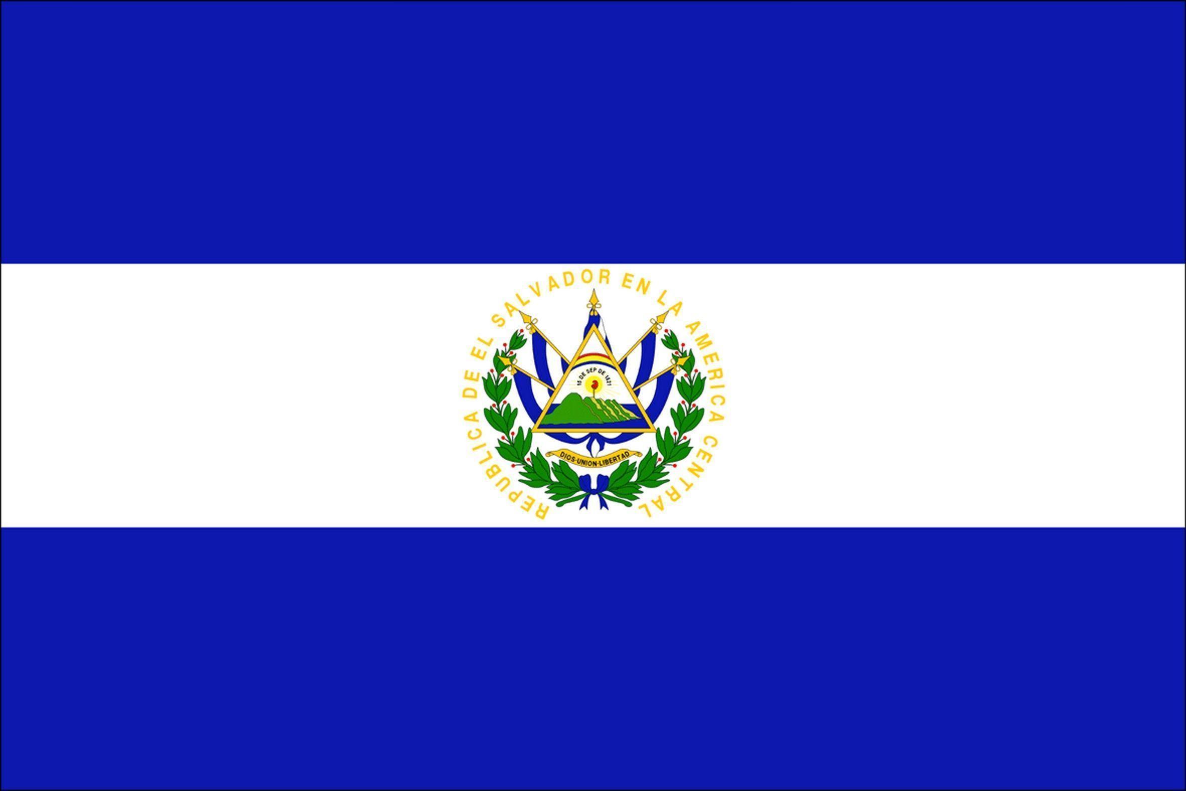 El Salvador Flag Postcard, El Salvador Flag Wallpaper, El Salvador