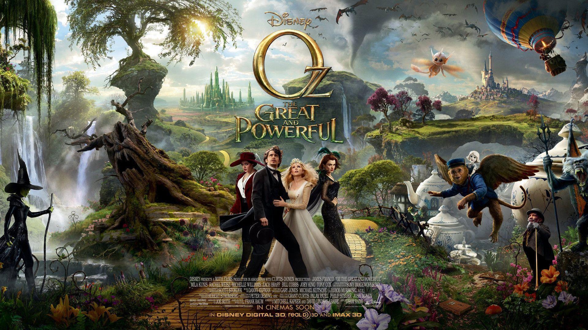 OZ the Great and Powerful 3D Movie HD 1080p Wallpaper Download