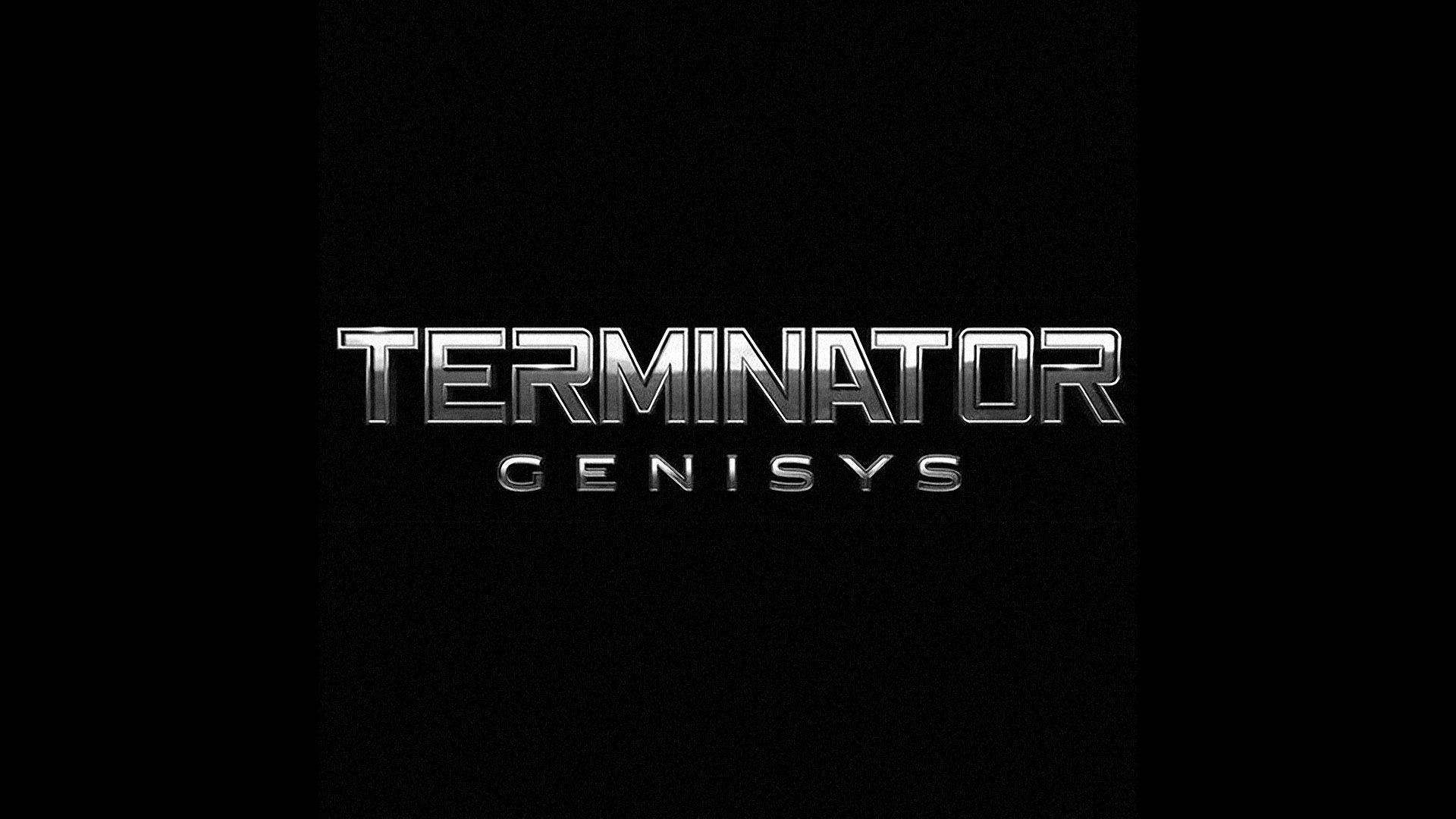 Terminator: Genisys 2015 Movie Logo Wallpaper Wide or HD. Movies