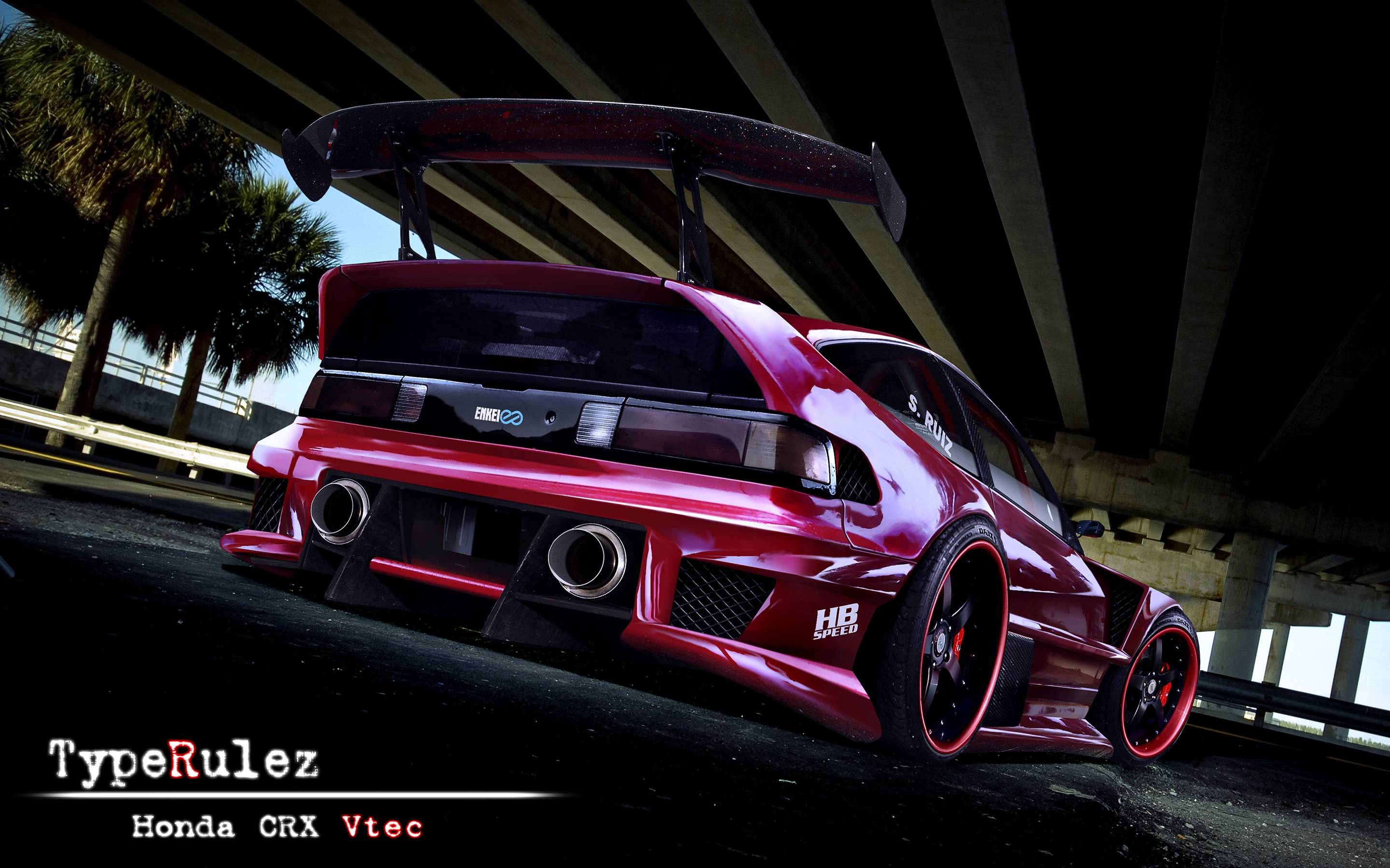 Honda CRX Vtec Ready Wallpaper