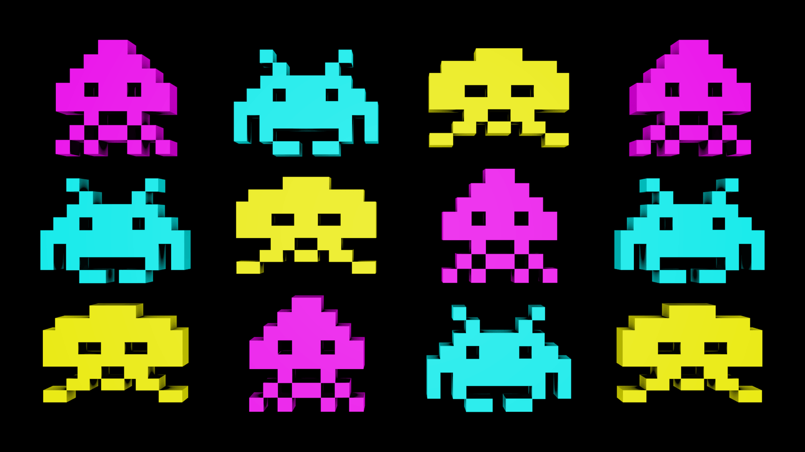 Space Invaders wallpaper 3