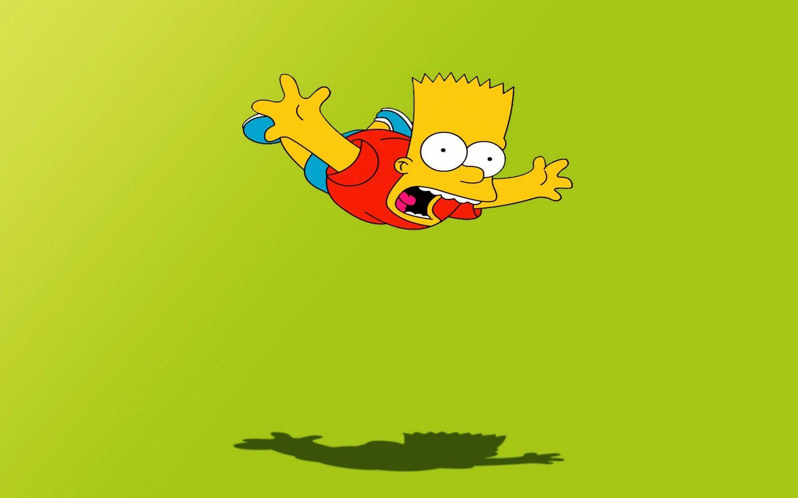 Central Wallpaper: Funny Bart Simpson HD Wallpaper