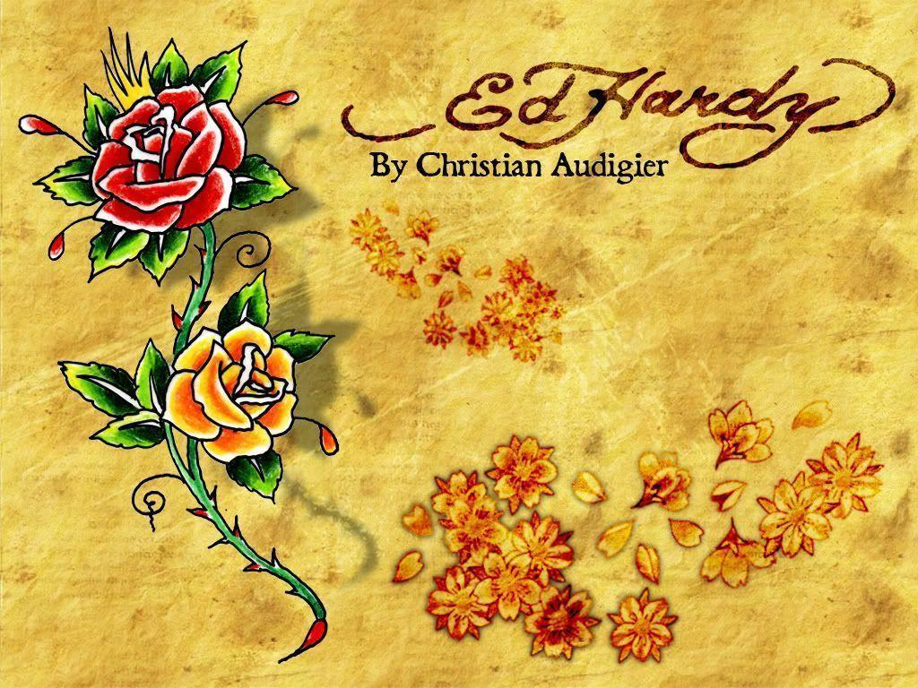 Pix For > Ed Hardy Background