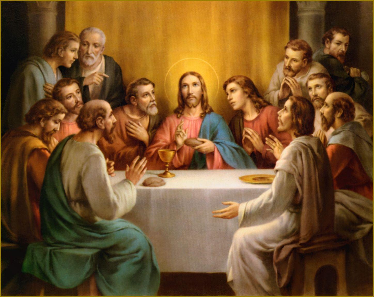 image For > Jesus Last Supper Wallpaper