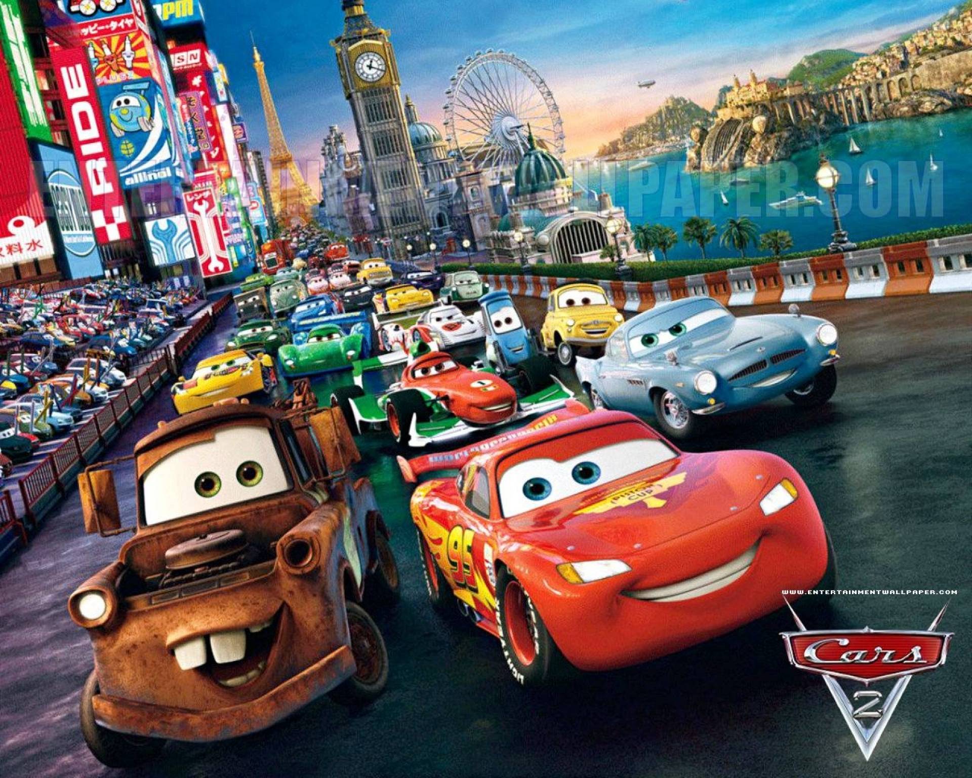 Disney desktop wallpaper cars 2 picture