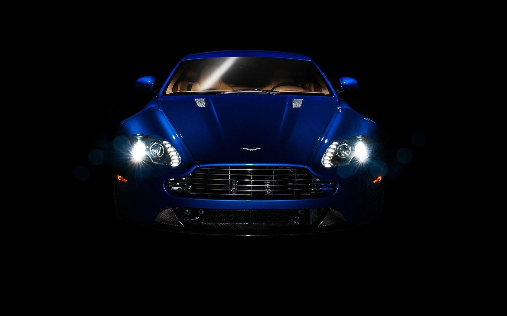 Aston Martin Blue Car Wallpaper