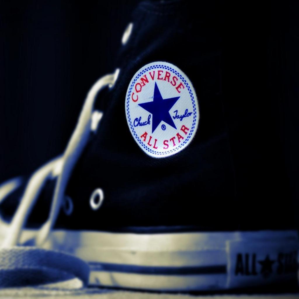 Converse All Star Logo Wallpaper Free HD