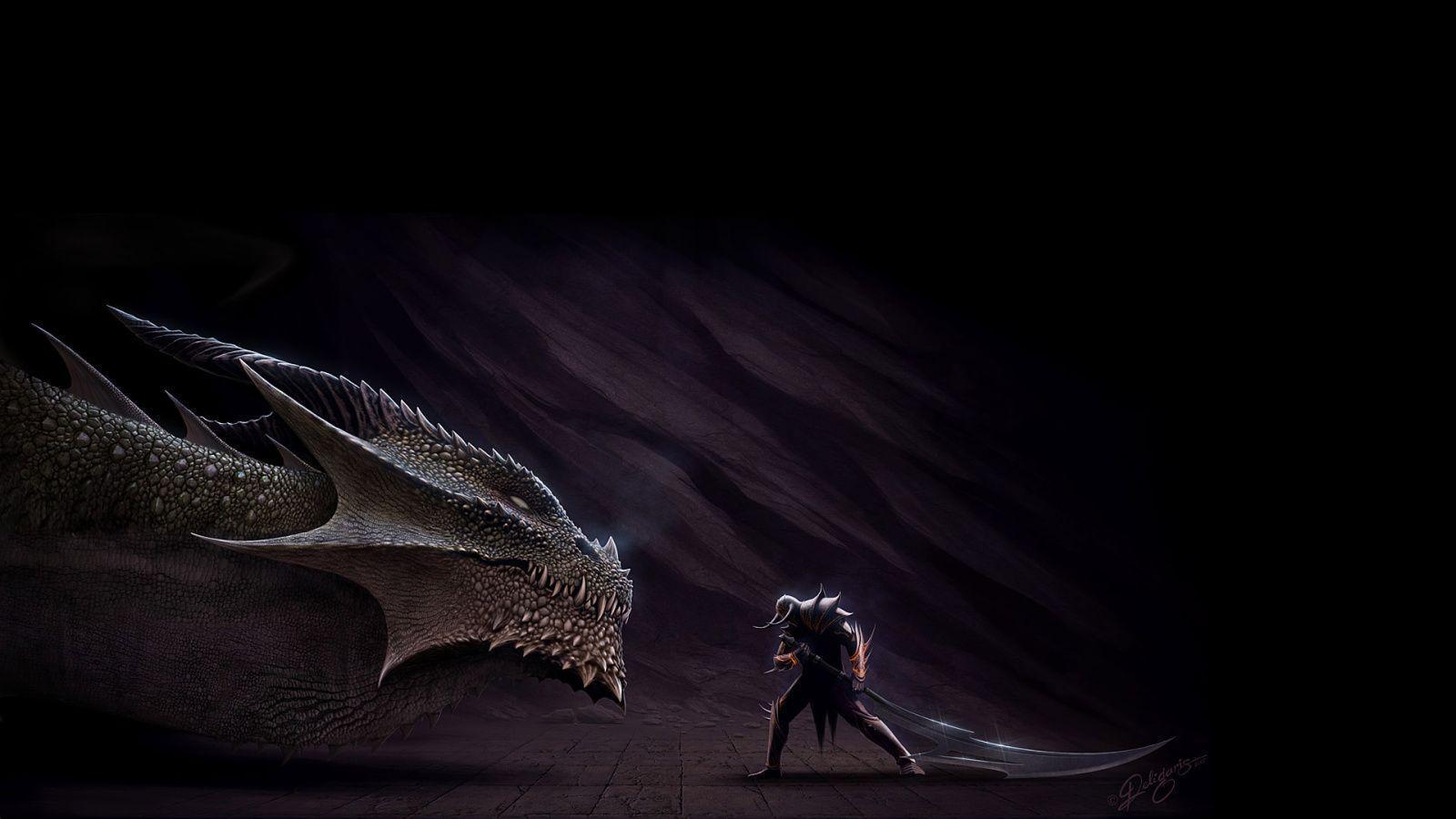 Dragon Wallpaper Border Fantasy Dragon Desktop