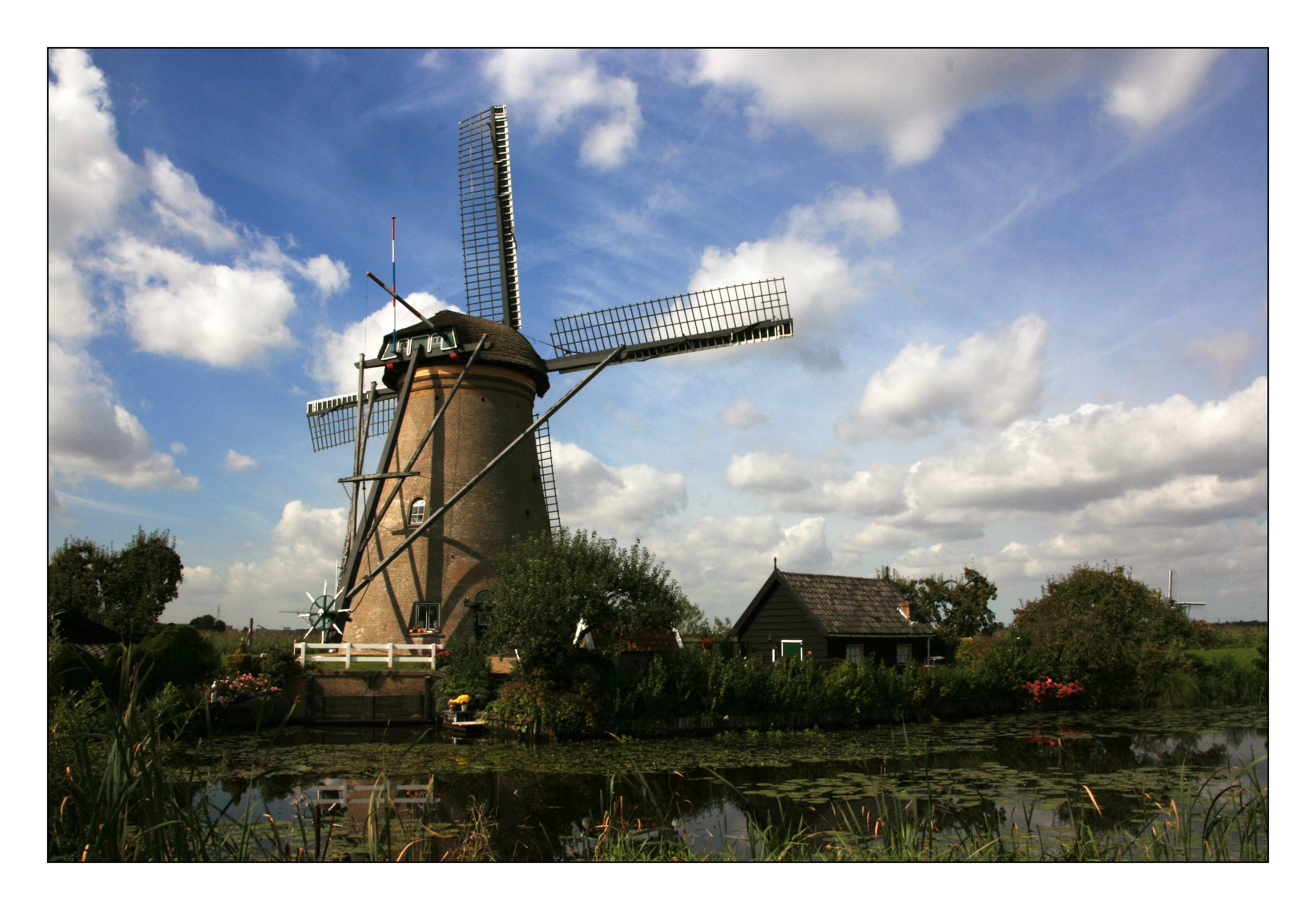 Windmill In Holland Slaza Wallpaper 4198x2902 px Free Download