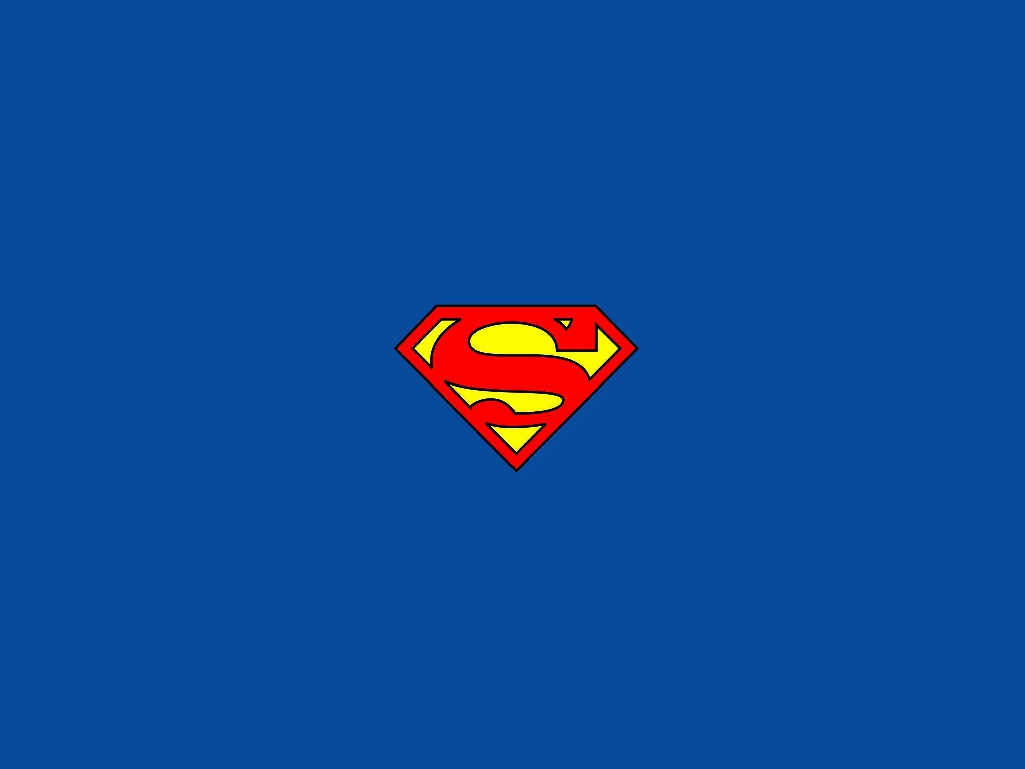 Superman Logo For iPad Awesome Wallpaper 2048x1536. Hot HD Wallpaper