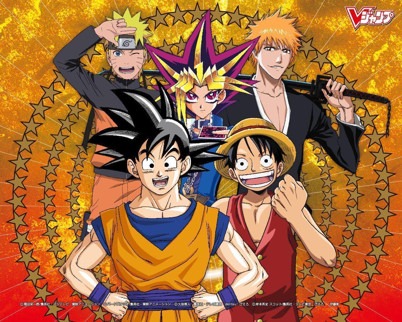 Goku and Naruto Wallpaper For Desktop