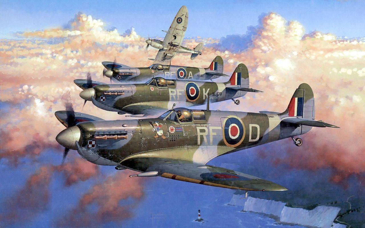Supermarine Spitfire Wallpaper. HD Wallpaper Early
