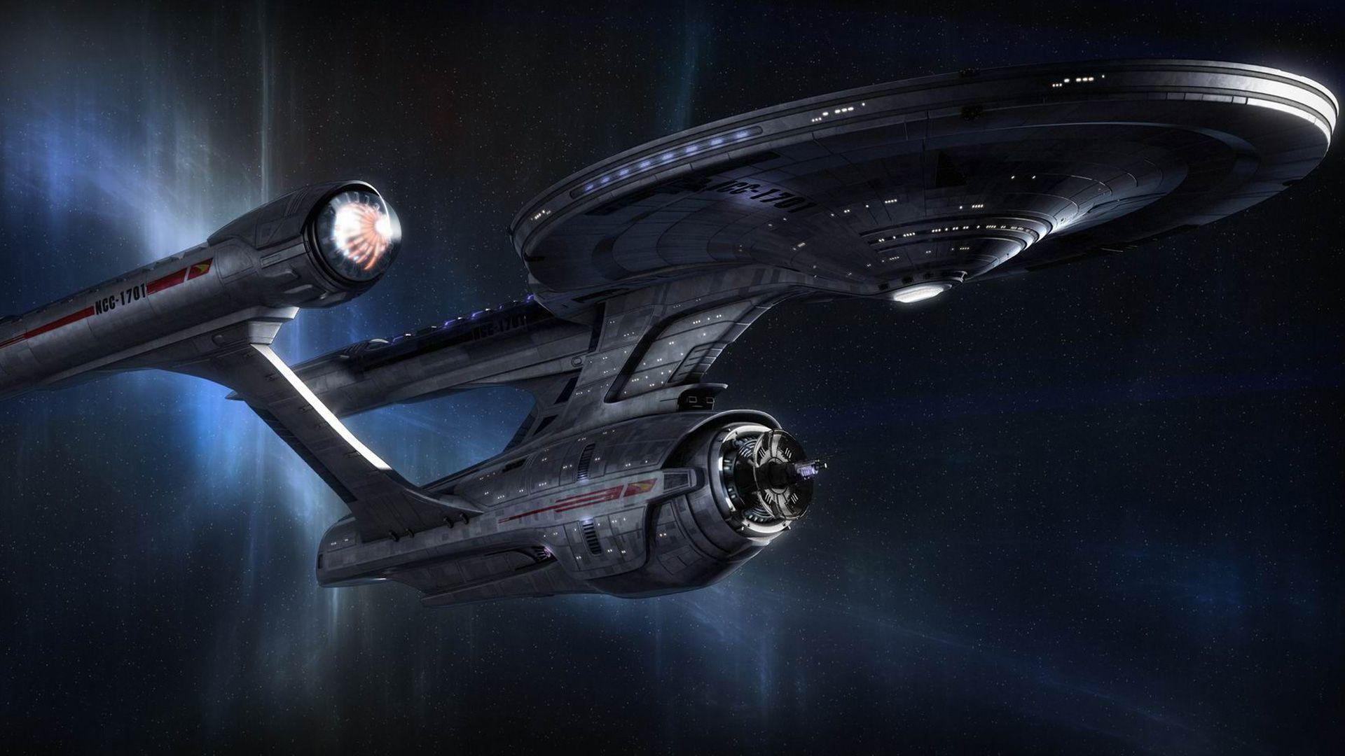 Download Star Trek Classic Space Ship HD Wallpaper (4329) Full