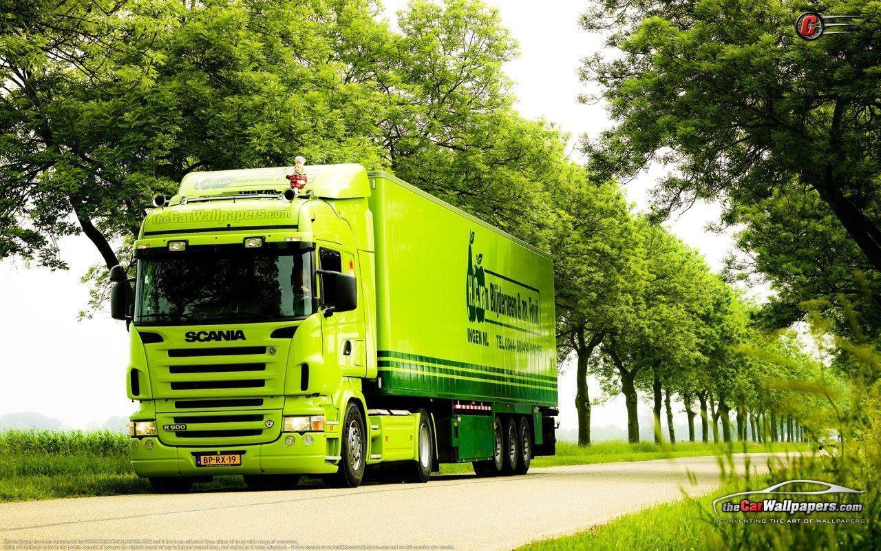 Scania R500 Truck Big Green