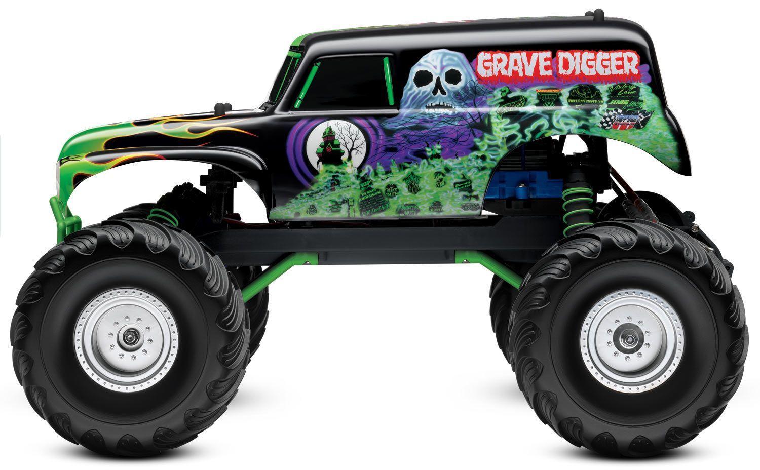 Vehicles For > Grave Digger Monster Truck Toys