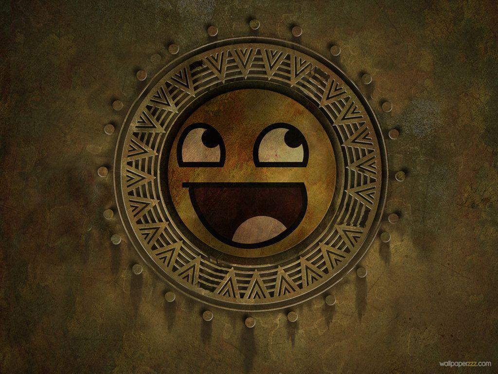 image For > Awesome Smiley Wallpaper