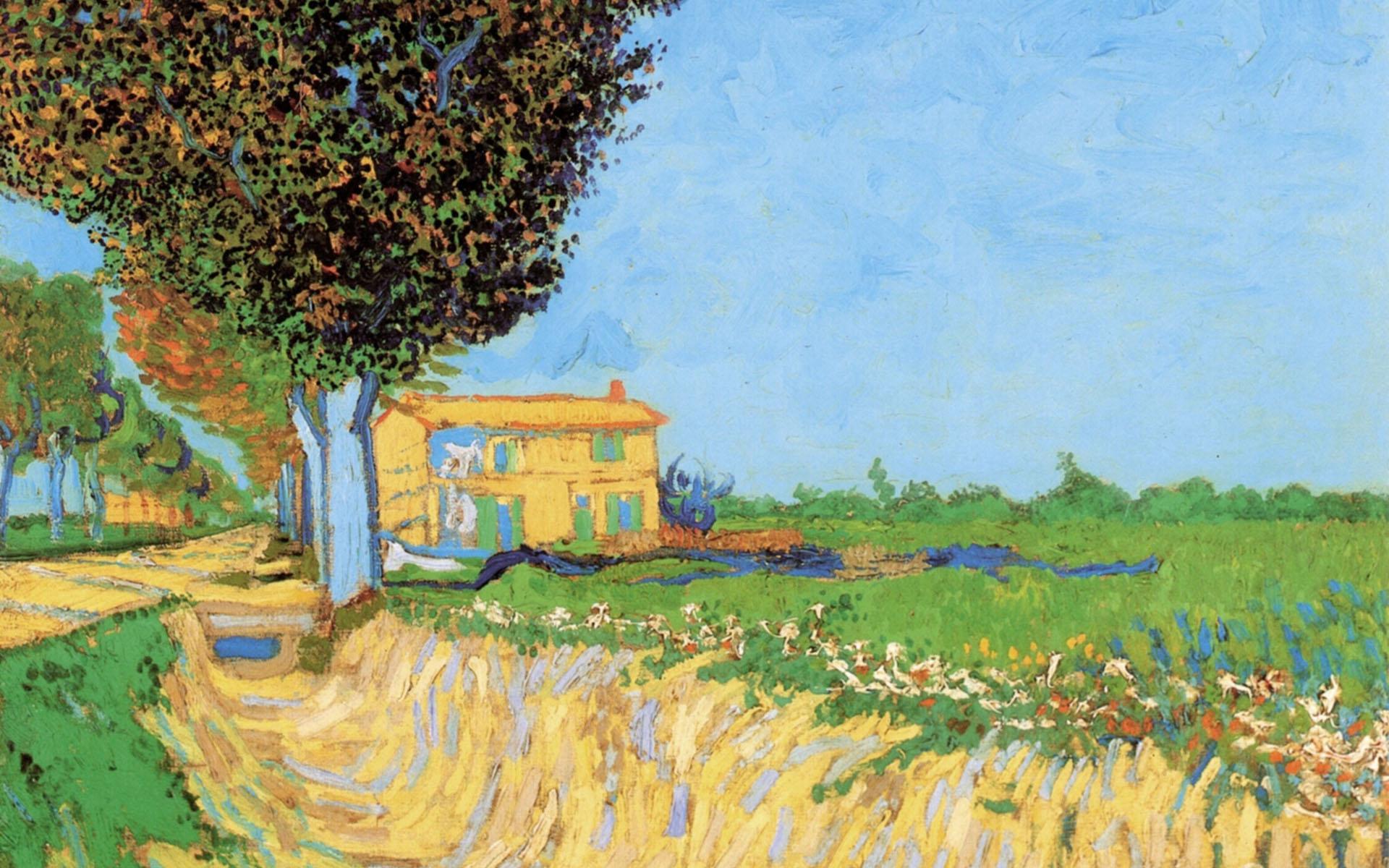 Gogh Painting Wallpaper Resolution Wallpaper, How We