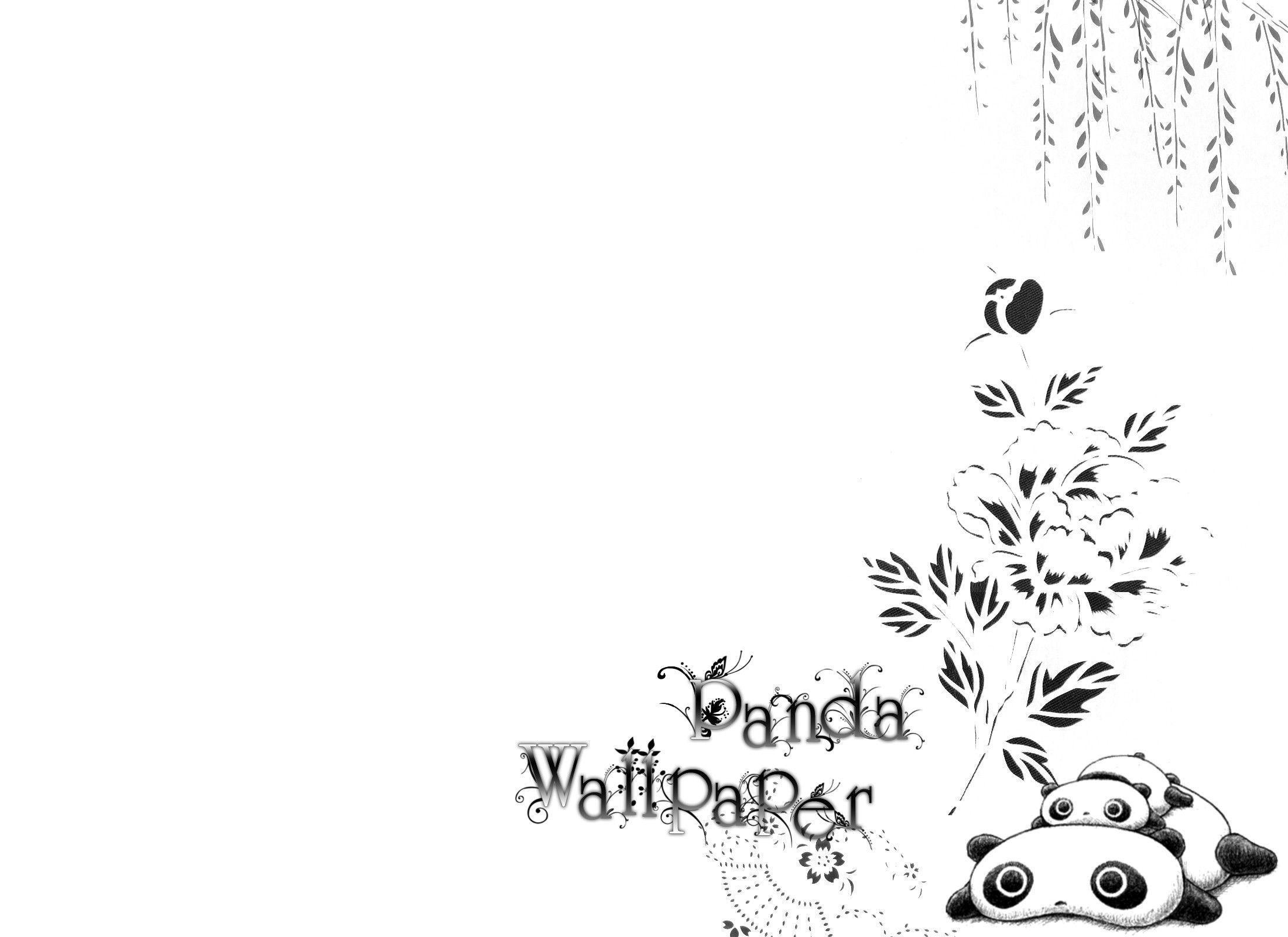 Wallpaper For > Cute Panda Background For Twitter