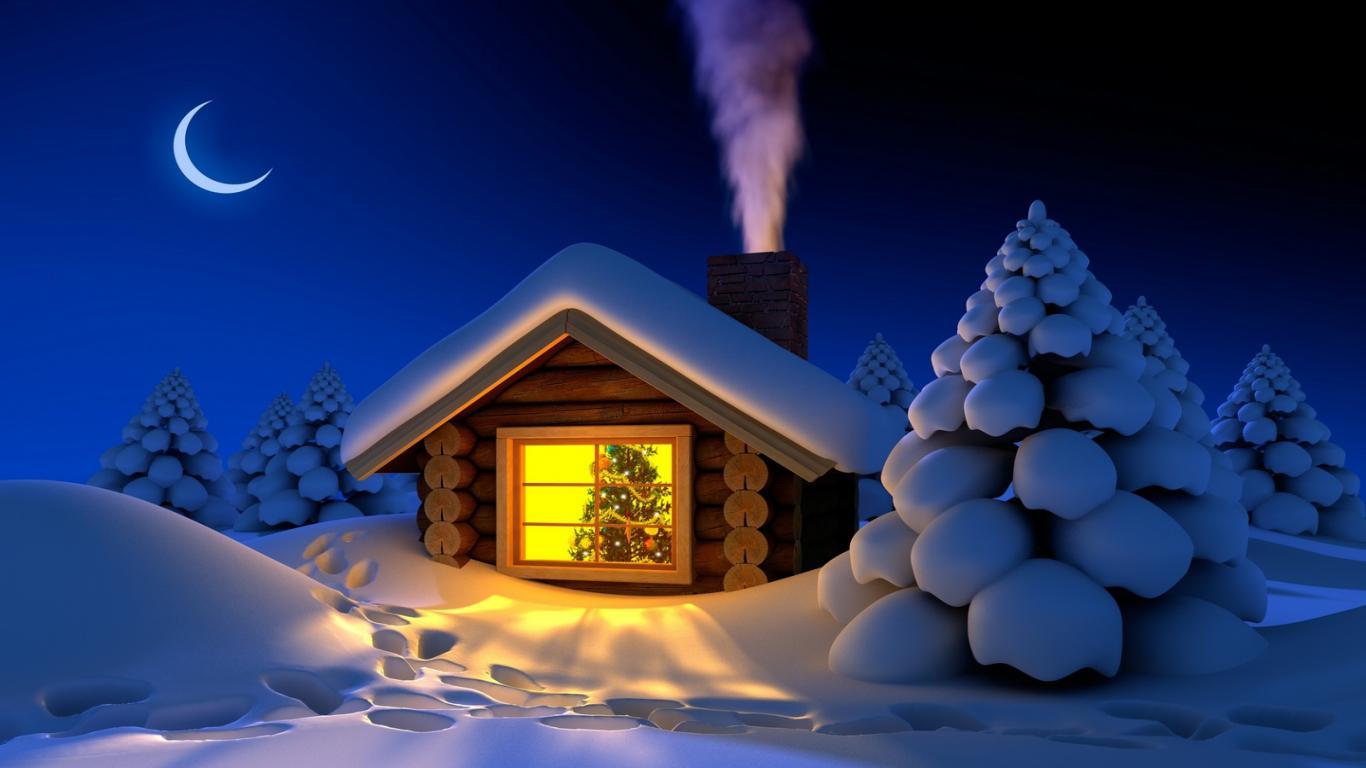 Christmas 3D Wallpapers - Wallpaper Cave