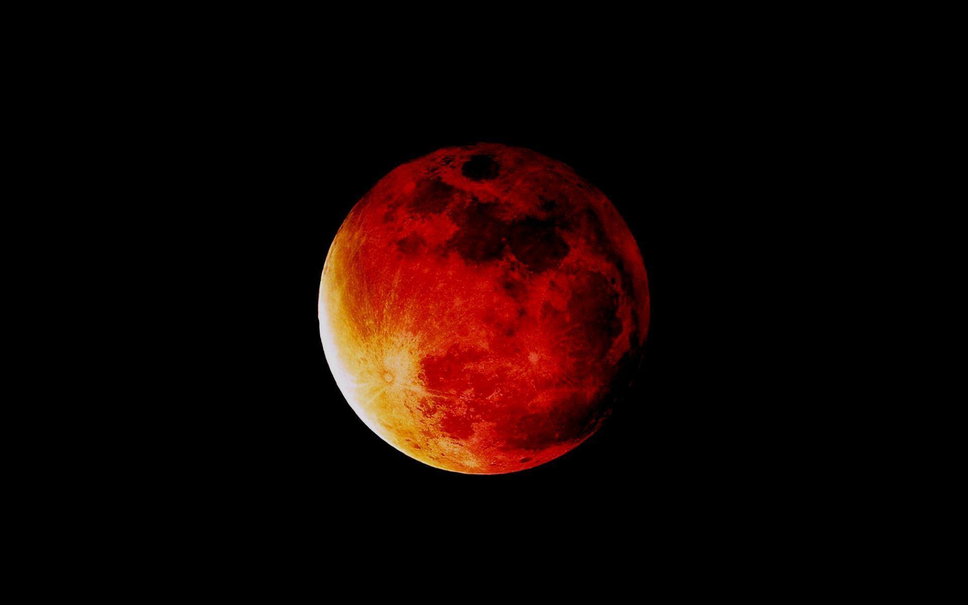 image For > Red Moon HD Wallpaper