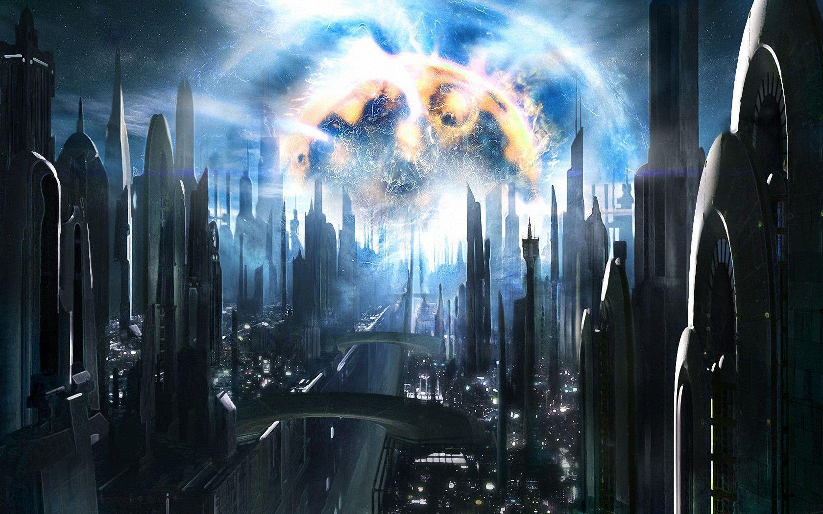 Great Explosion In Future City
