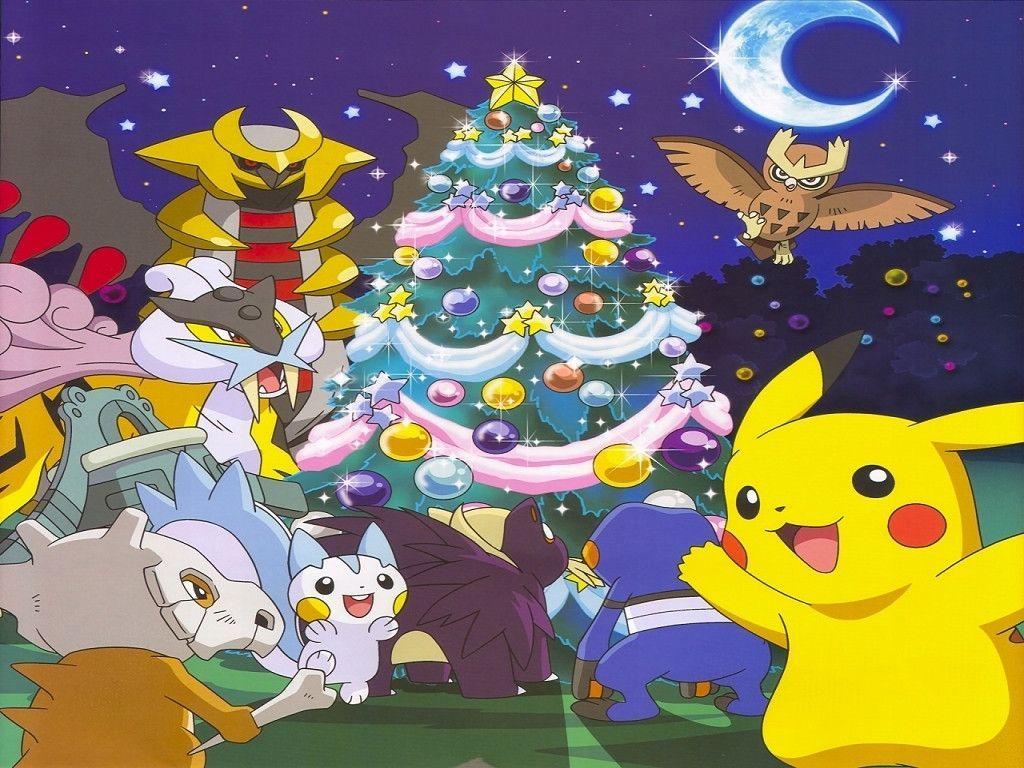 Pokemon Christmas Wallpaper Kawaii Christmas Wallpaper