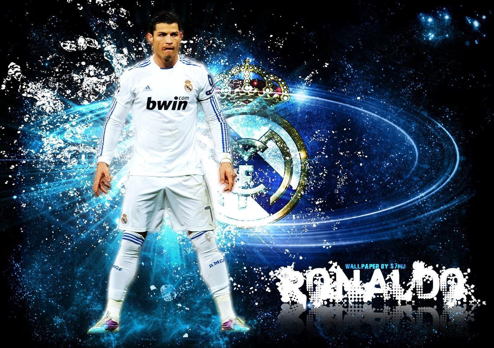 Cristiano Ronaldo CR7 Football background Wallpaper