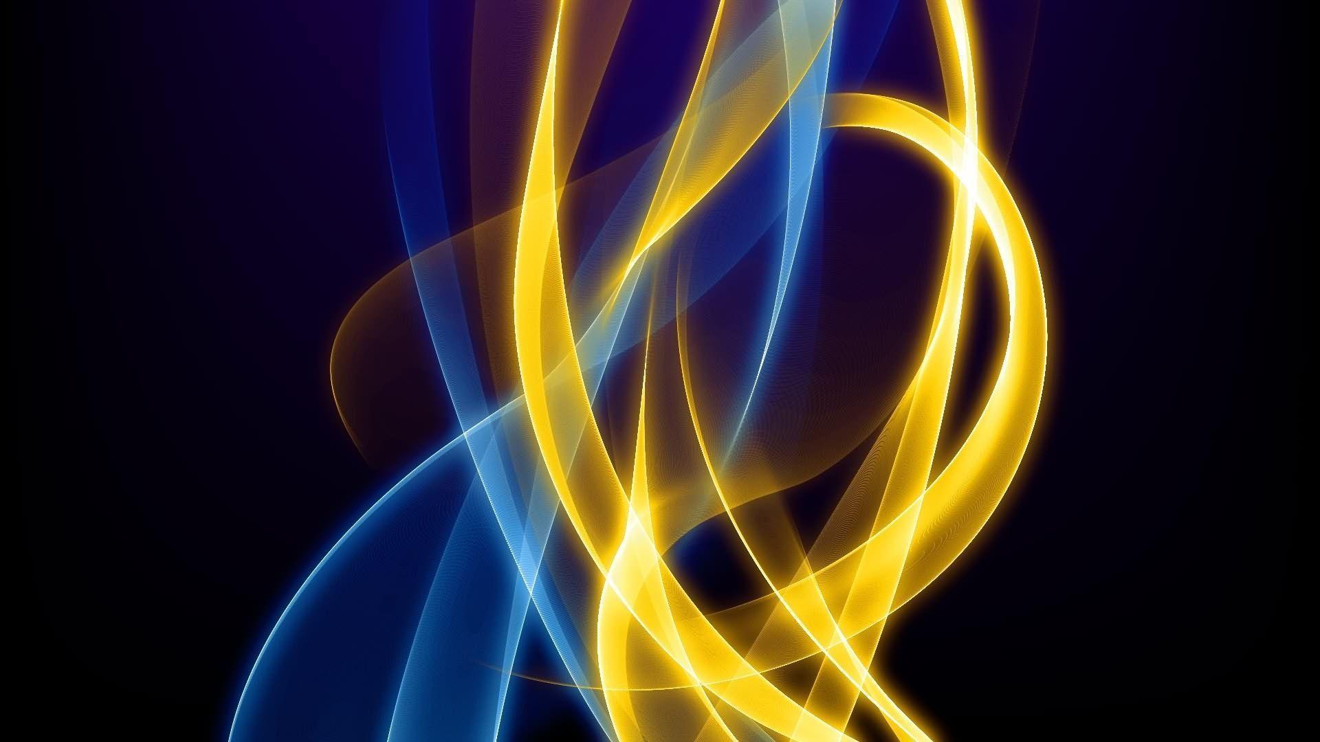 Blue And Gold Wallpaper and Background
